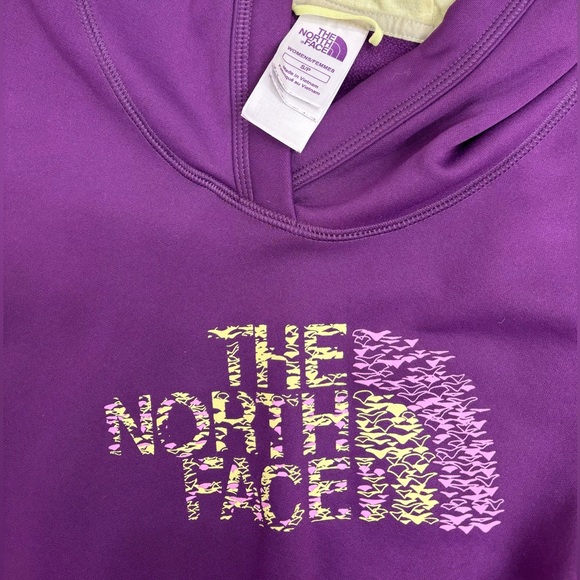 THE NORTH FACE Hoodie/Pullover Purple/Yellow Size S/P‎ - Picture 6 of 8